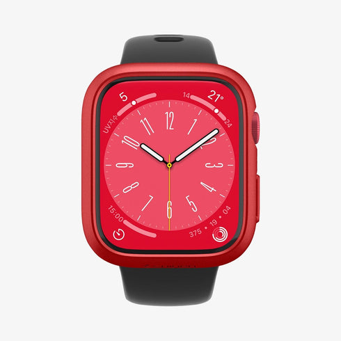 ACS05458 - Apple Watch Ultra (Apple Watch (49mm)) Case Thin Fit in black showing the front